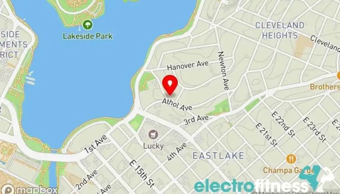 map of Julie's Garage Gym Gym in Oakland