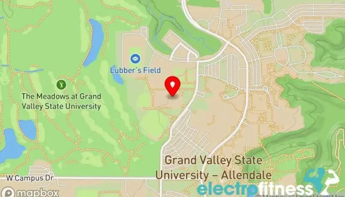 map of Kelly Family Sports Center (KTB) Sports complex, Sports club in Allendale