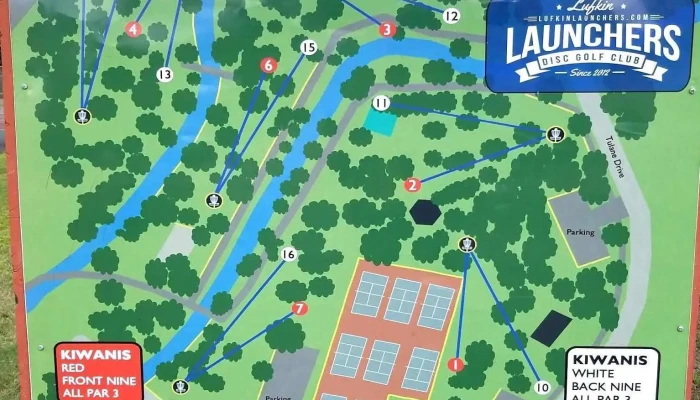 Kiwanis Park -  Property Maps - Lufkin