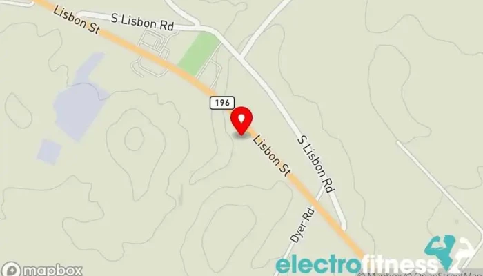 map of Leanlife Fitness Gym in Lewiston