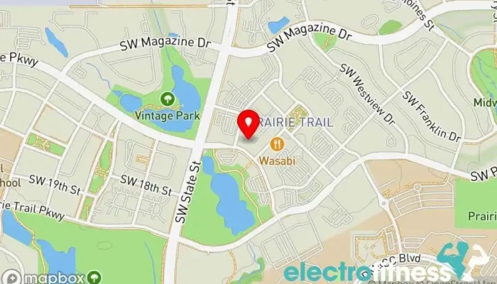 map of Legacy Fitness Gym in Ankeny