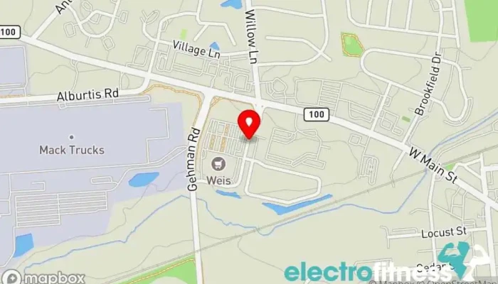 map of Lehigh Valley In-Home Personal Training Personal trainer, Weight loss service in Macungie