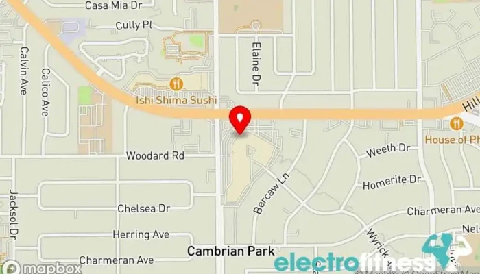 map of Lifeworx Fitness Gym, Personal trainer, Physical fitness program in San Jose