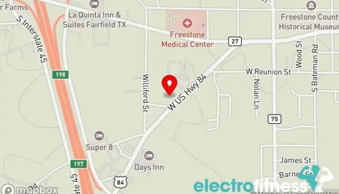 map of Lott Physical Therapy and Fitness Center Physical therapy clinic, Fitness center, Exercise equipment store, Gym, Personal trainer, Physical fitness program, Sports medicine clinic in Fairfield