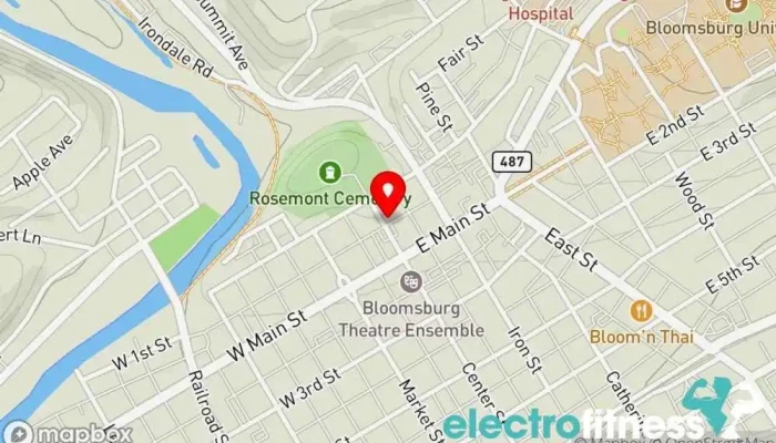 map of Mid World Martial Arts/10th Planet Bloomsburg Martial arts school, Boxing gym, Kickboxing school, Wrestling school in Bloomsburg