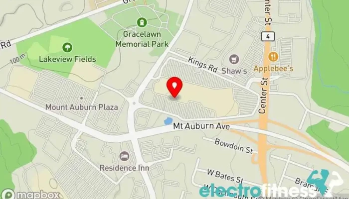 map of Miller Fitness - Auburn Fitness center, Gym, Vitamin & supplements store in Auburn