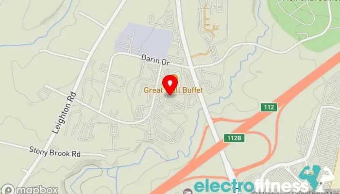 map of Miller Fitness - Augusta Fitness center in Augusta