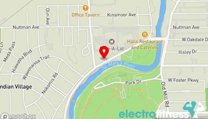 map of Money Driven Boxing Club Boxing club in Fort Wayne