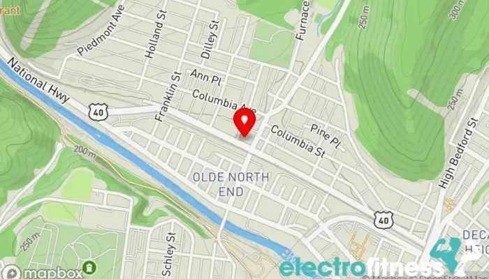 map of Mountain Massage Wellness Spa Spa, Day spa, Facial spa, Lymph drainage therapist, Massage therapist, Reflexologist, Yoga studio in Cumberland