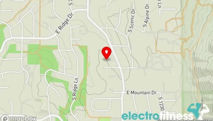 map of Mumformance Gym in Alpine
