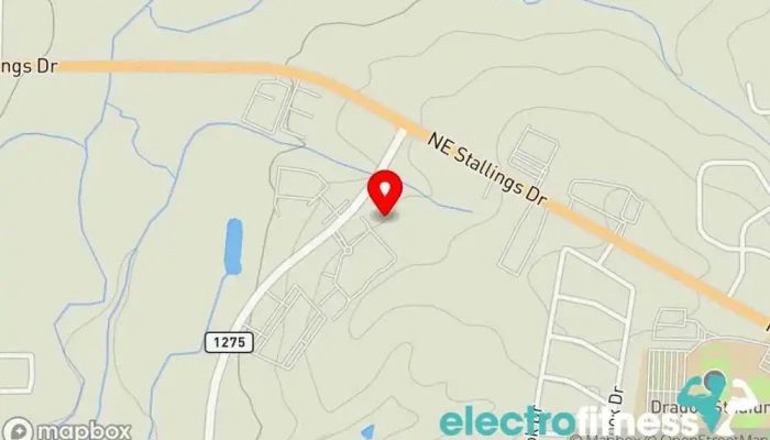 map of Musclefy Personal trainer in Nacogdoches