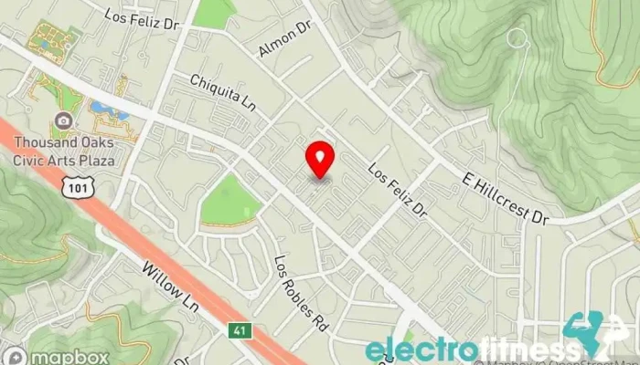 map of My Gym Thousand Oaks | Gymnastics For Kids Fitness center, Day care center, Gym, Gymnastics center in Thousand Oaks
