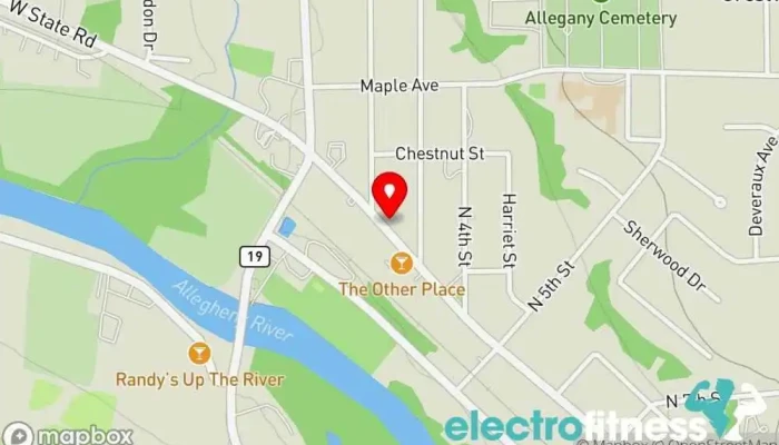 map of Nature's Remedy Health food store in Allegany