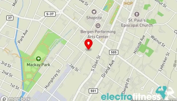 map of NBI Fitness Personal trainer, Fitness center in Englewood