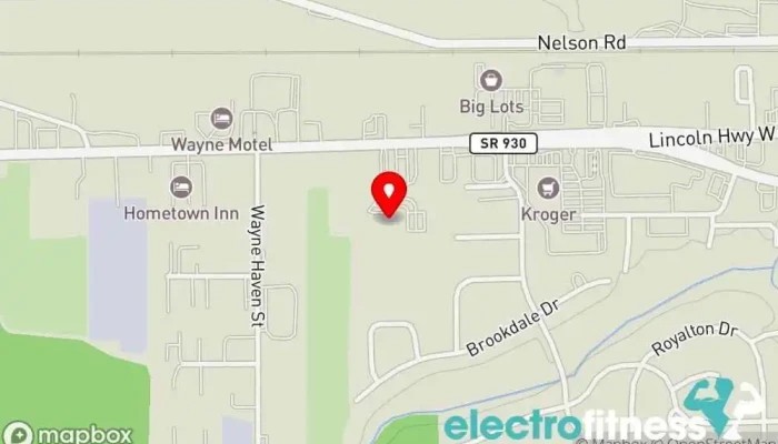 map of New Haven-Adams Twp Parks & Recreation Recreation center, Community center, Fitness center in Fort Wayne