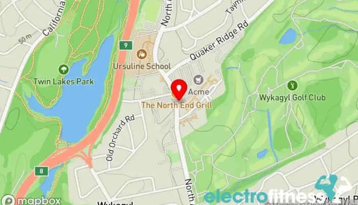 map of North End Fitness & Training Personal trainer, Boot camp, Fitness center, Gym, Nutritionist, Physical fitness program in New Rochelle