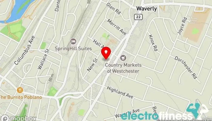 map of NorthEast Health Peformance Personal trainer, Fitness center, Gym, Health counselor, Physical fitness program in Eastchester