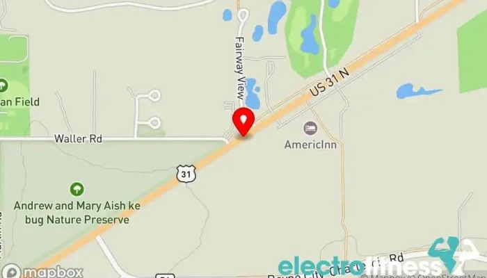 map of Northern Martial Arts Martial arts school in Charlevoix