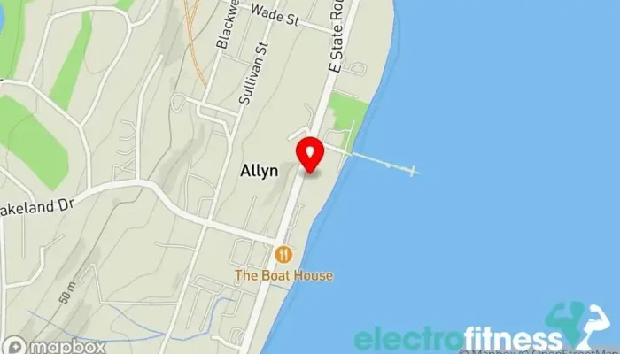 map of nourish allyn Personal trainer in Allyn