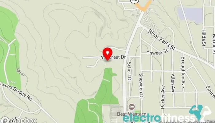map of Oasis Fitness Spa & Salon Beauty salon, Massage therapist in Andalusia