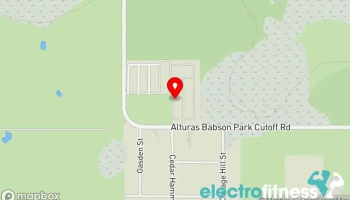 map of Orange Acres Ranch Gym in Lake Wales