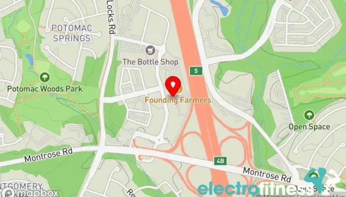map of Orangetheory Fitness Gym, Fitness center, Personal trainer, Physical fitness program in Potomac