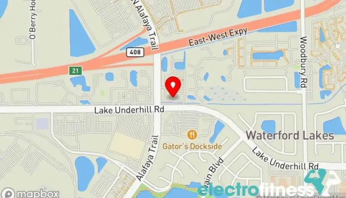 map of Orangetheory Fitness Gym, Fitness center, Personal trainer, Physical fitness program in Orlando