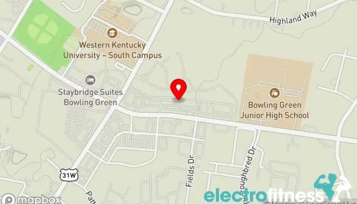 map of Orangetheory Fitness Gym, Fitness center, Personal trainer, Physical fitness program in Bowling Green