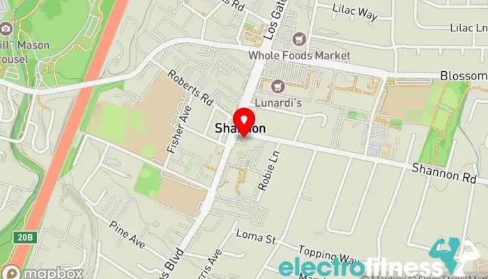 map of Orangetheory Fitness Gym, Fitness center, Personal trainer, Physical fitness program in Los Gatos