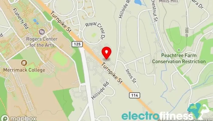 map of Orangetheory Fitness Gym, Fitness center, Personal trainer, Physical fitness program in North Andover
