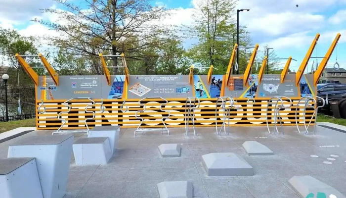 Outdoor Fitness Court - Lewiston