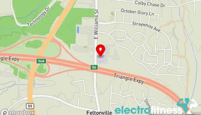 map of Parisi Speed School of Raleigh Gym, Athletic club, Coaching center, Fitness center, Personal trainer, Physical fitness program, Sports club, Sports school, Training centre in Apex