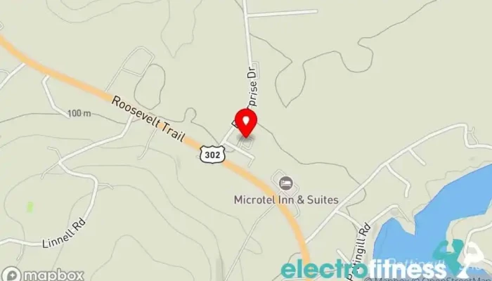 map of Personalized Nutrition & Fitness Gym, Fitness center, Personal trainer in Windham