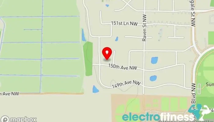 map of Pilates Sculpt and Fitness Pilates studio in Andover
