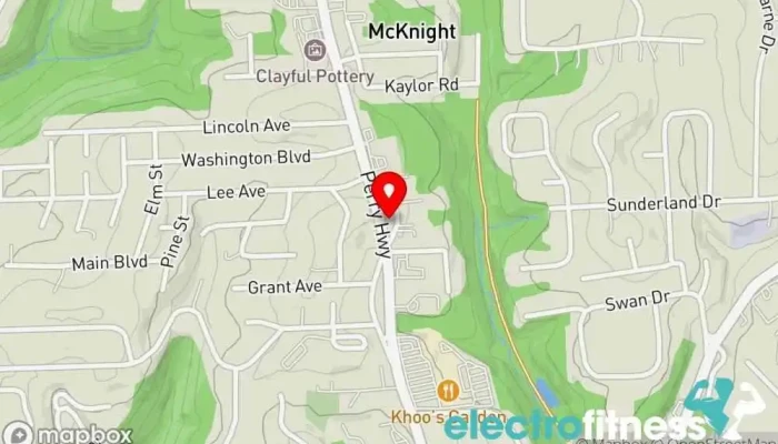 map of Pittsburgh Strength Personal trainer, Fitness center, Physical fitness program in Pittsburgh