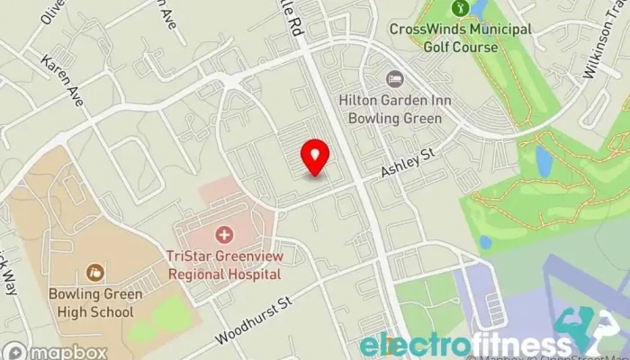 map of Planet Fitness Gym, Fitness center, Spa, Tanning salon in Bowling Green