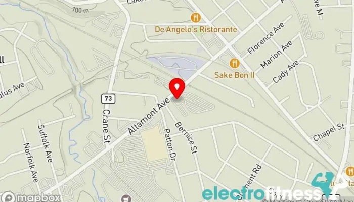 map of Planet Fitness Gym, Fitness center, Spa, Tanning salon in Rotterdam