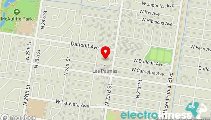 map of Planet Fitness Gym, Fitness center, Spa, Tanning salon in McAllen