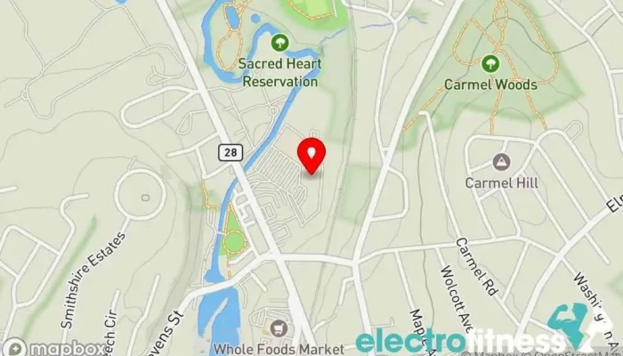 map of Planet Fitness Gym, Fitness center, Spa, Tanning salon in Andover