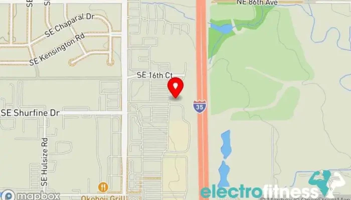 map of Planet Fitness Gym, Fitness center, Spa, Tanning salon in Ankeny