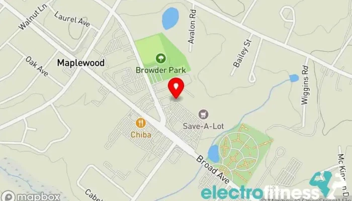 map of Planet Fitness Gym, Fitness center, Spa, Tanning salon in Rockingham