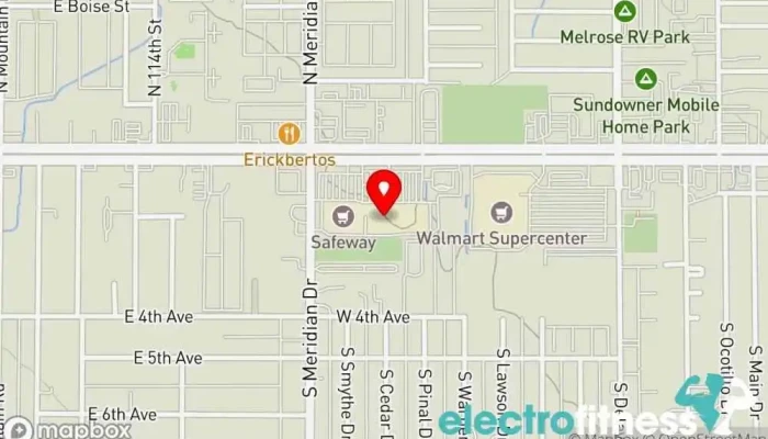 map of Planet Fitness Fitness center, Gym in Apache Junction