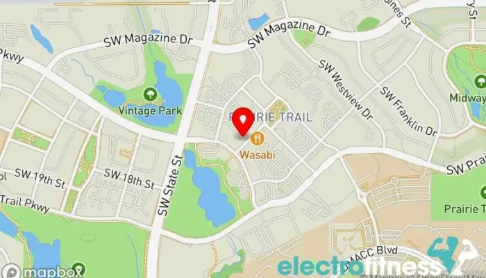 map of Pure Barre Physical fitness program, Fitness center, Gym in Ankeny