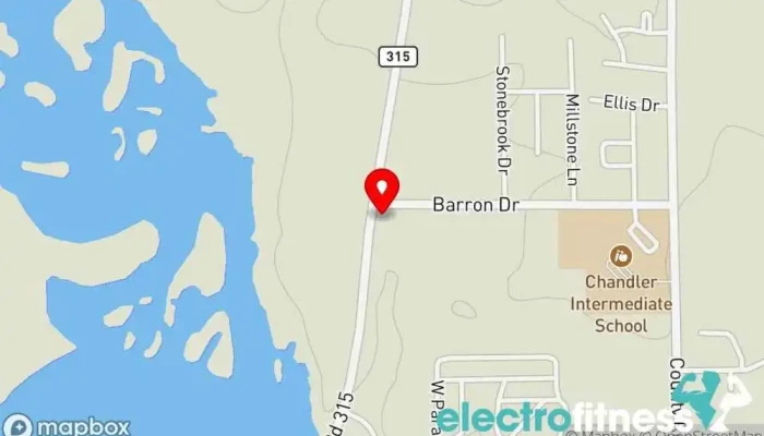 map of Radiant Fitness & Nutrition Personal trainer in Chandler