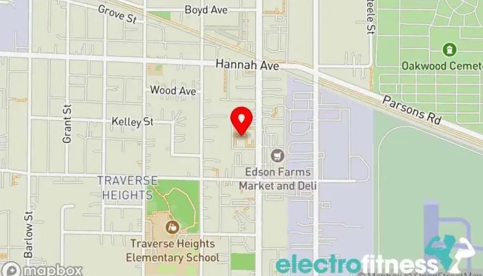 map of ReBalance Center Massage And Yoga Massage spa, Pain control clinic, Yoga instructor, Yoga retreat center, Yoga studio in Traverse City