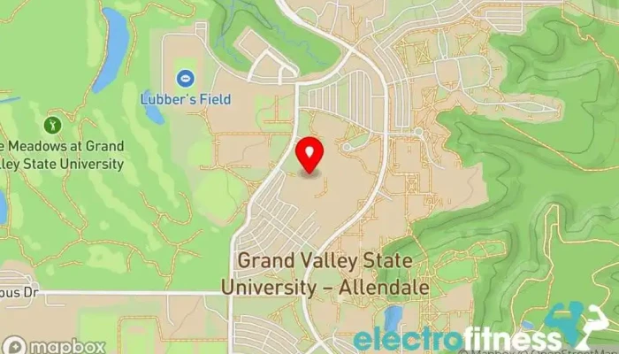 map of Recreation Center Recreation center, Fitness center, Gym, University in Allendale
