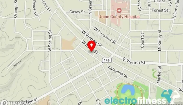 map of Rise Performance Downtown Gym in Anna