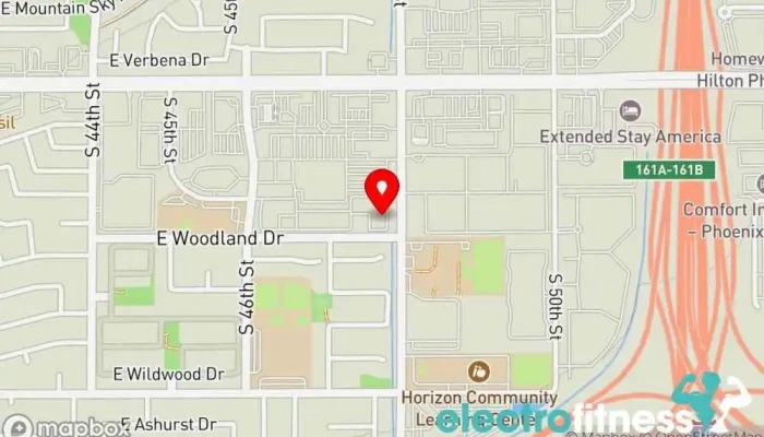 map of Rising Sky Gymnastics and Fitness Center Gymnastics center in Phoenix