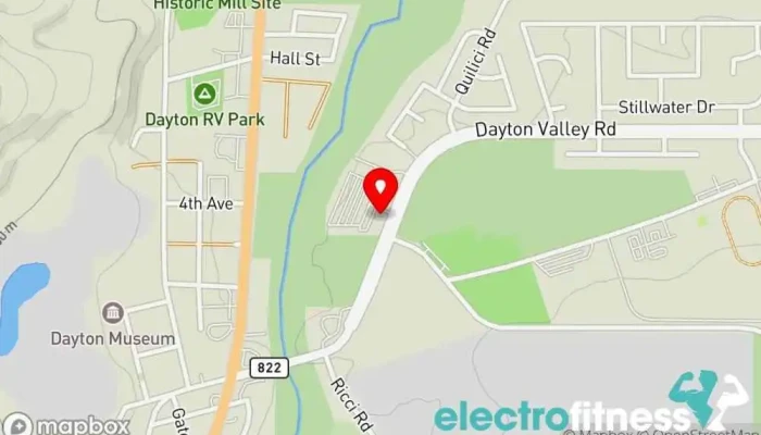 map of River Vista Fitness Fitness center, Gym, Personal trainer, Yoga studio in Dayton