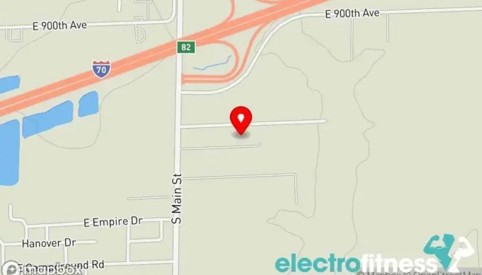 map of Rock Fitness Center Gym in Altamont